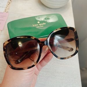 Kate Spade LuluTortoise Gold Sunglasses